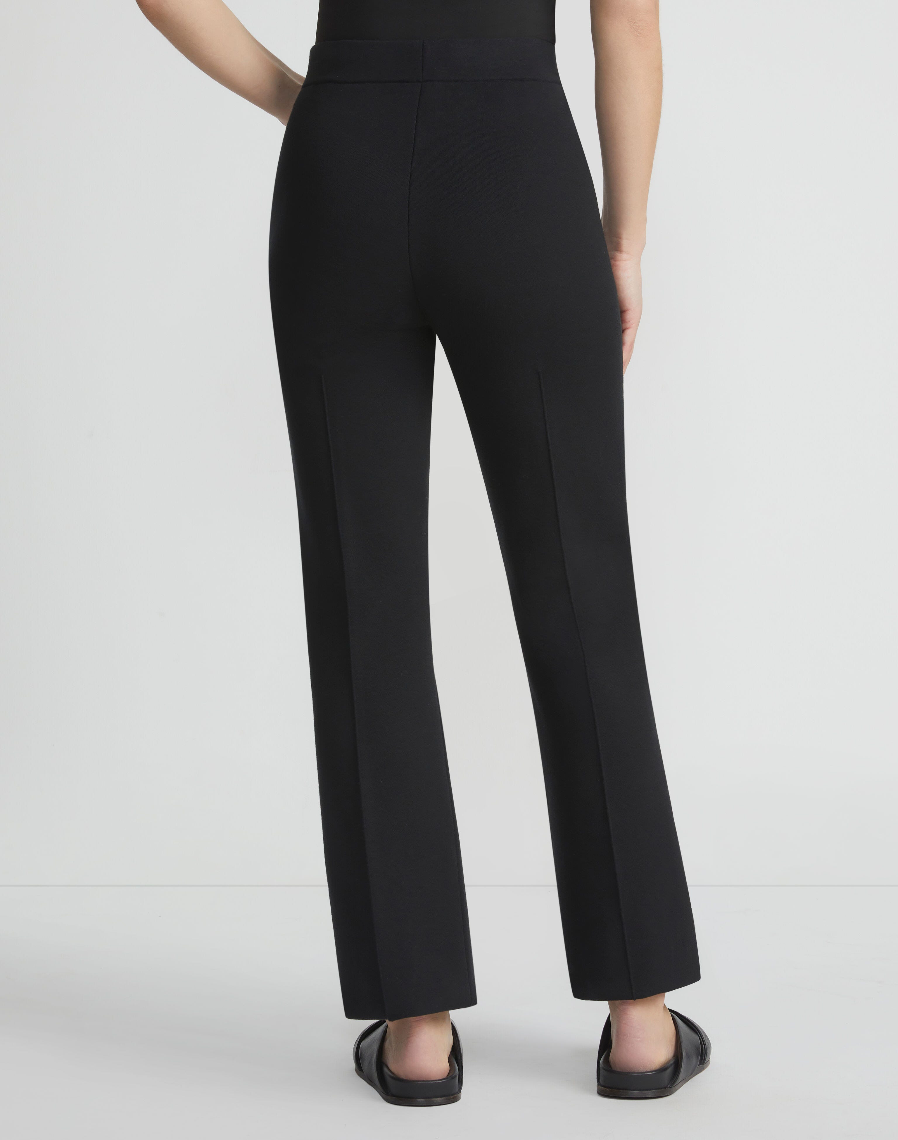 Petite Responsible Matte Crepe Foley Flare Pant