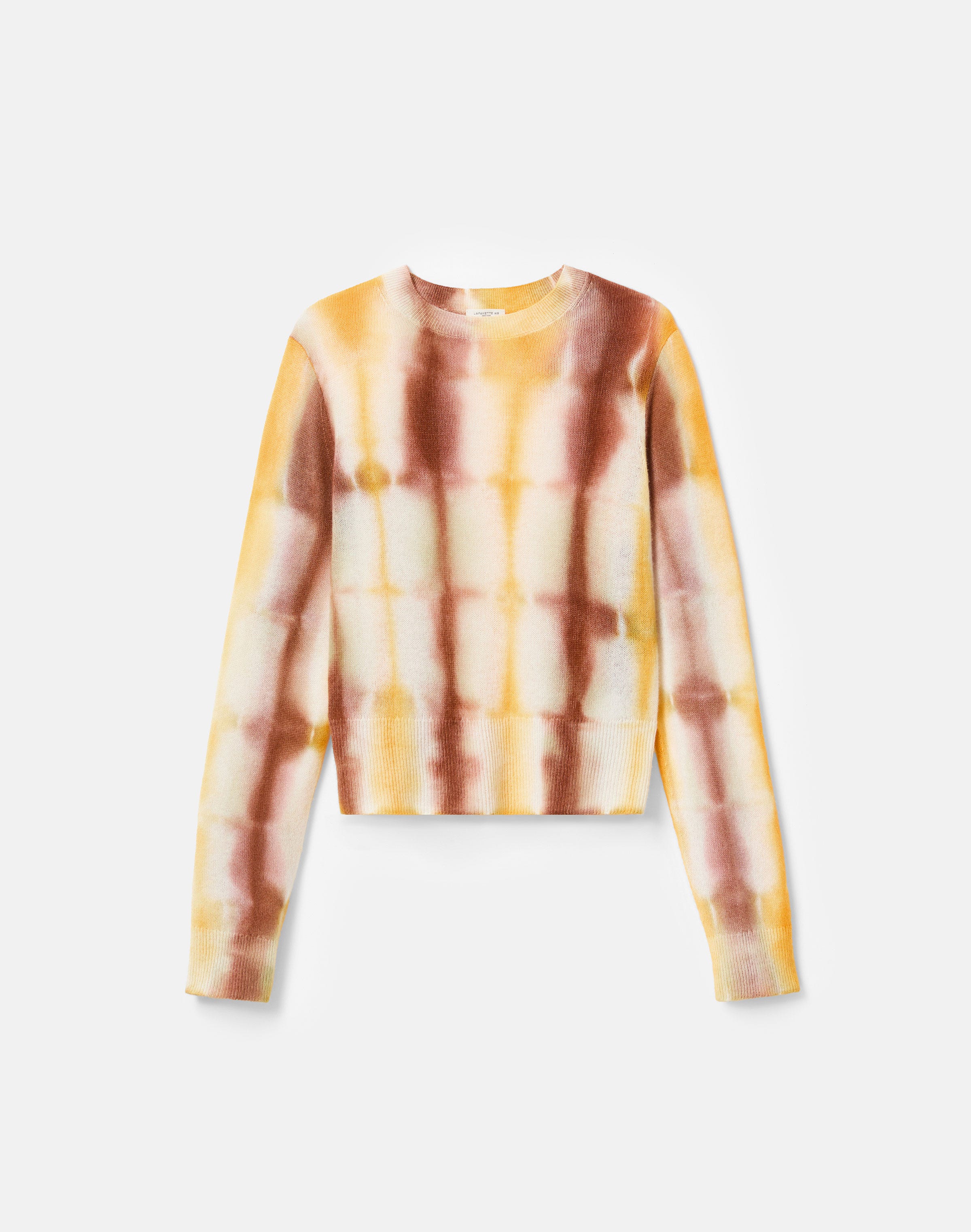 LAFAYETTE 148 LAFAYETTE 148 NY CASHMERE HAND DYED CREWNECK PULLOVER SWEATER