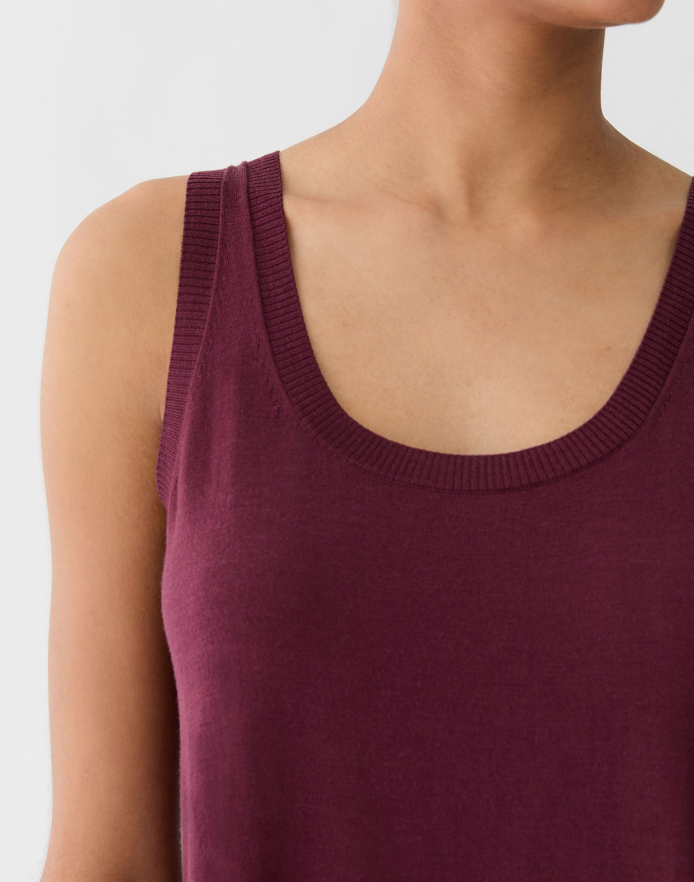 Superfine Merino Wool Sweater Tank