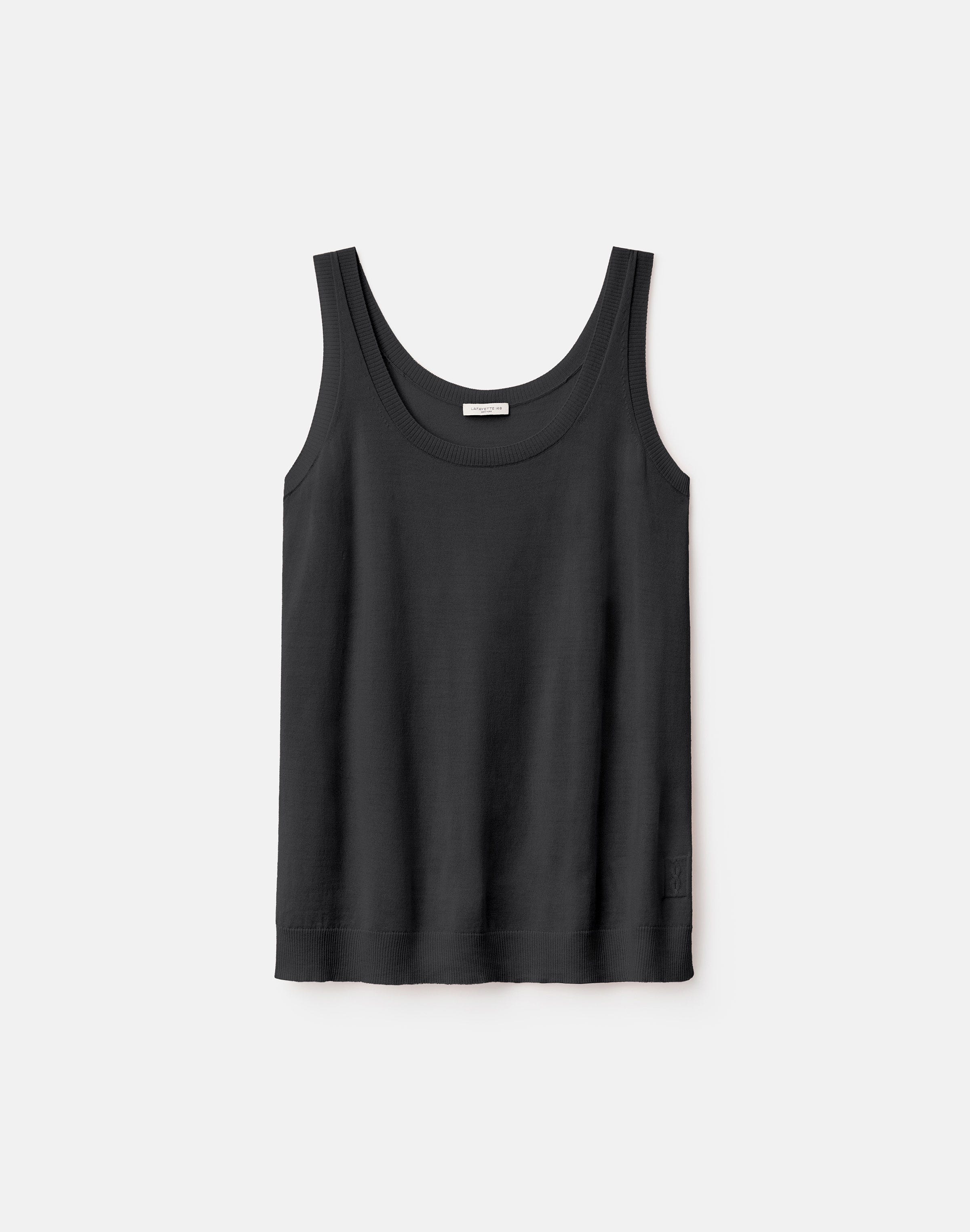 Petite Superfine Merino Wool Sweater Tank