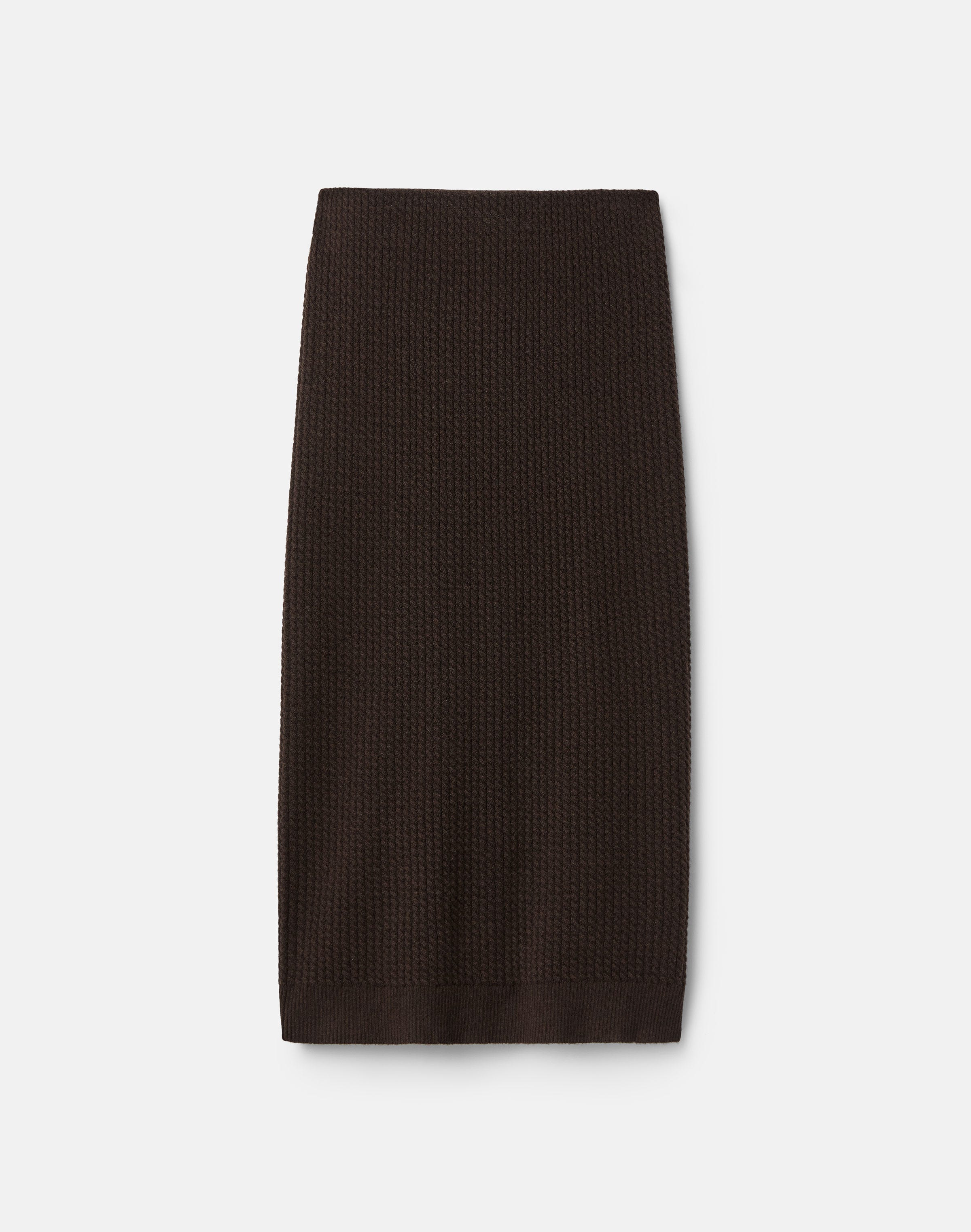 Cashmere Cable Knit Skirt