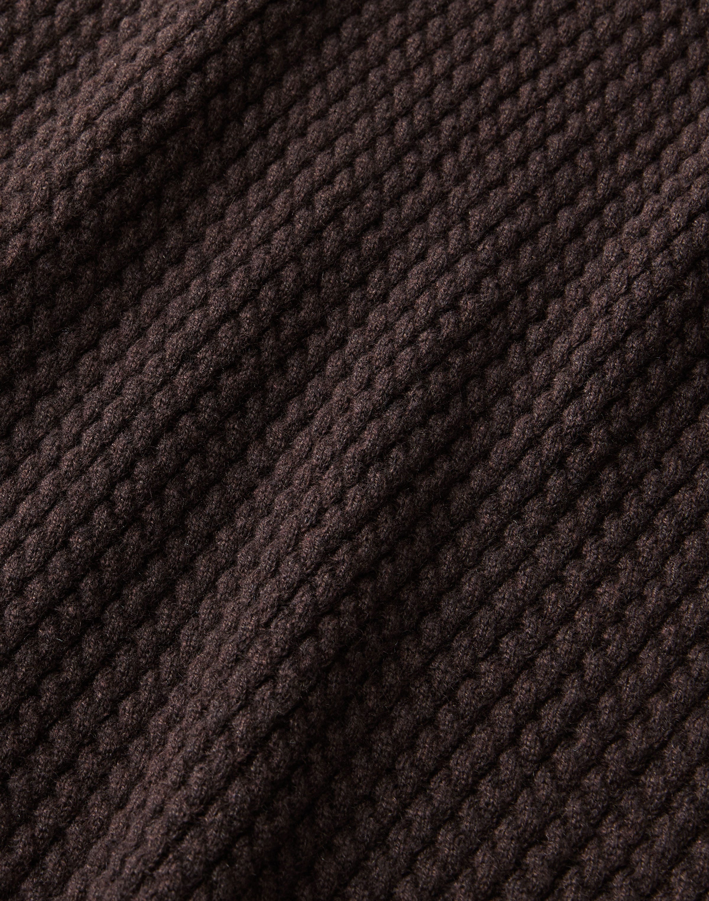 Cashmere Cable Knit Stand Collar Sweater