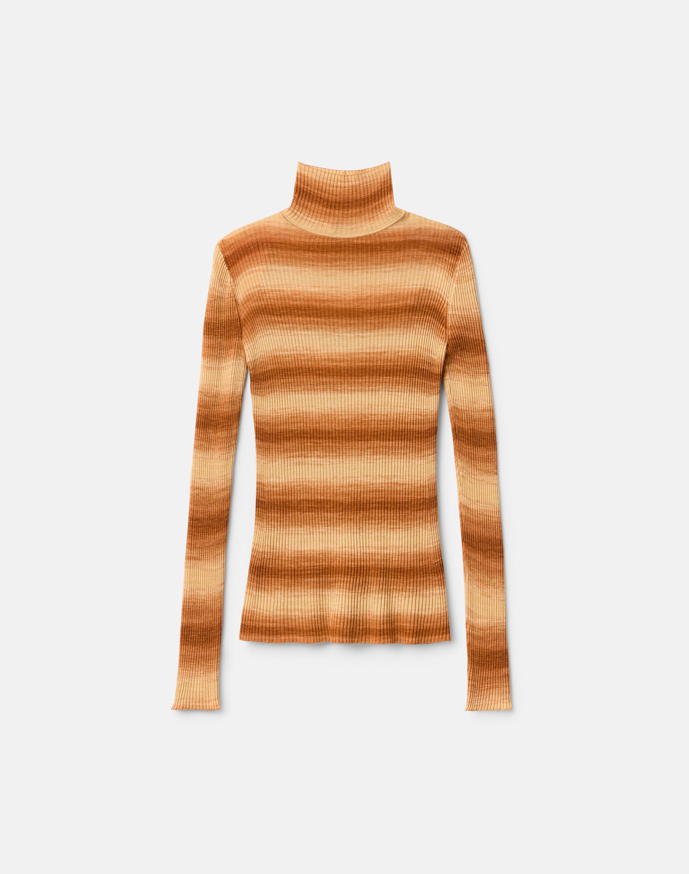 Horizon Stripe Viscose Ribbed Sweater