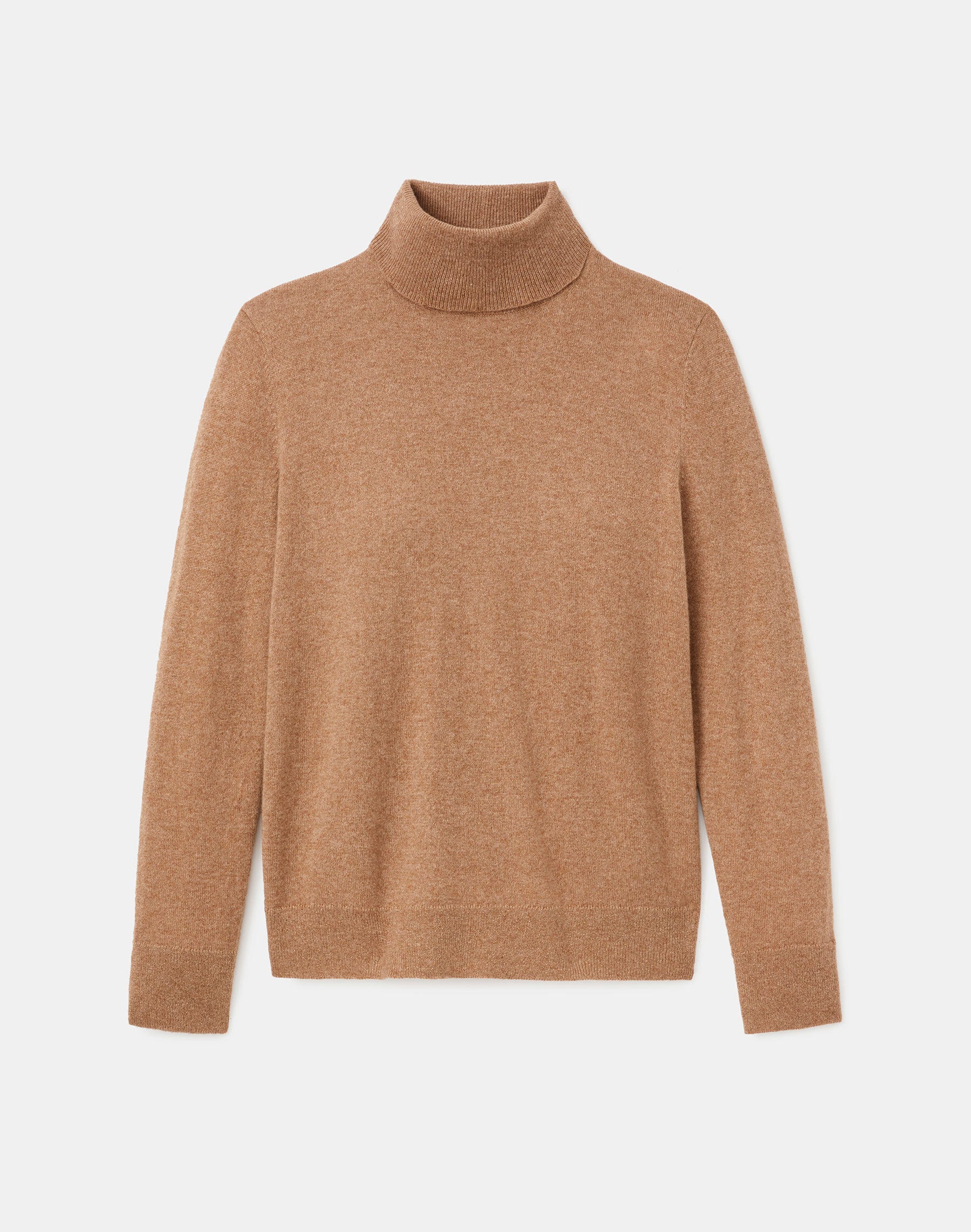 Lafayette 148 Petite Cashmere Turtleneck Sweater In Brown